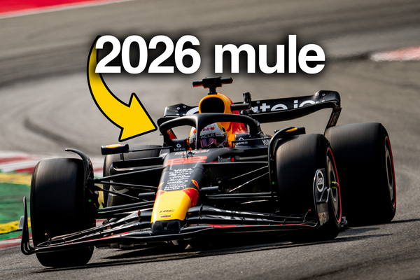 Red Bull mule car debut shows us what to expect from 2026