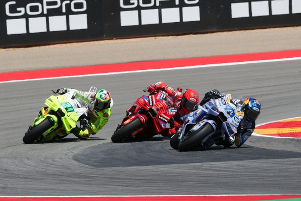 Marquez comes from behind for Aragon sprint win, Bagnaia has a nightmare