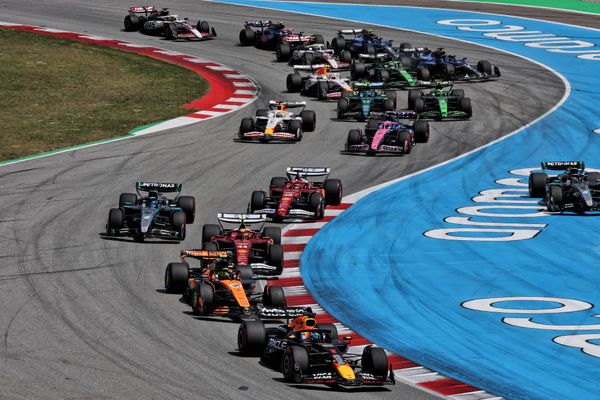 Spanish Grand Prix F1 results 2025 after Verstappen penalty