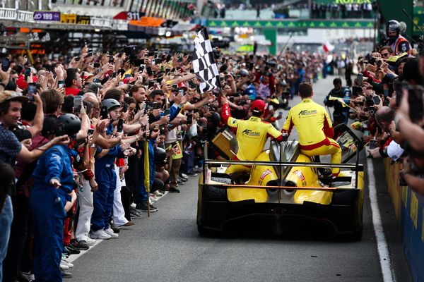 Kubica leads home Ferrari's third-straight Le Mans victory