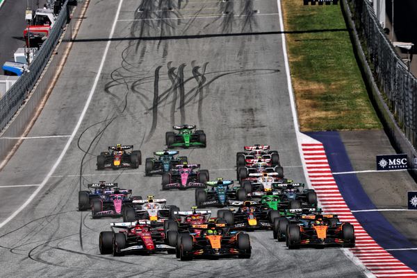 Austrian Grand Prix F1 race results 2025