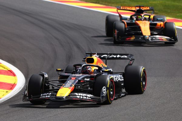 Max Verstappen and Oscar Piastri, Belgian GP, F1
