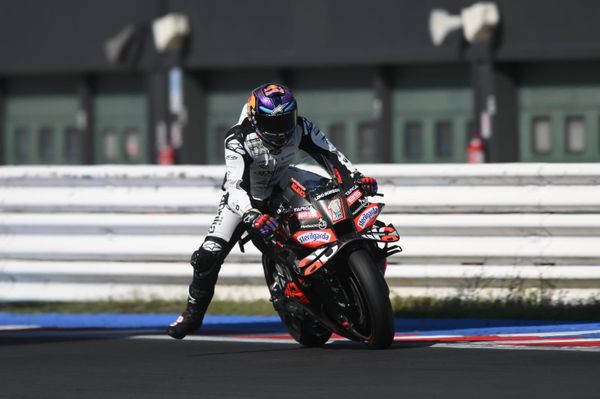 Martin finally back on a MotoGP bike; Aprilia's mission to keep him begins