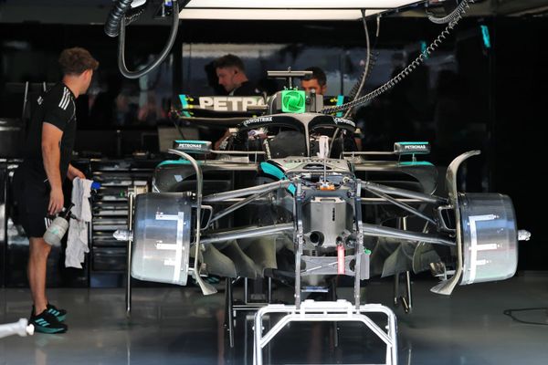 Mercedes F1 car