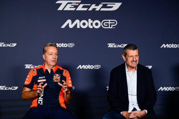Herve Poncharal and Guenther Steiner, Tech3 KTM, MotoGP