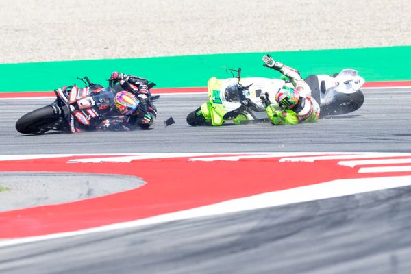 Jorge Martin and Franco Morbidelli MotoGP crash