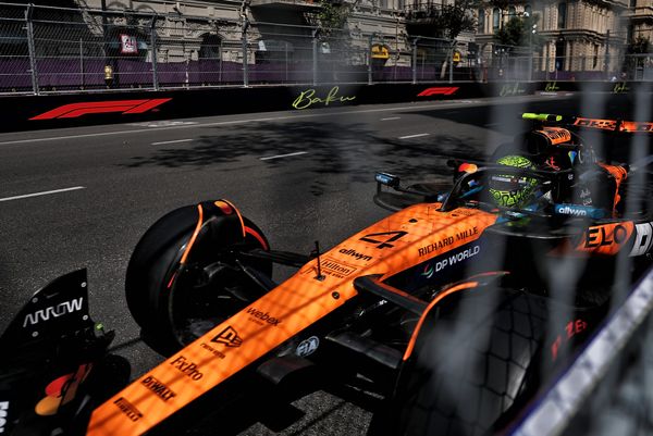 Everything that happened in messy first Baku F1 practice