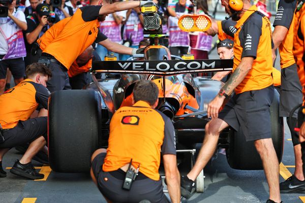 Norris crash, Piastri investigation in Ferrari-led second Baku practice