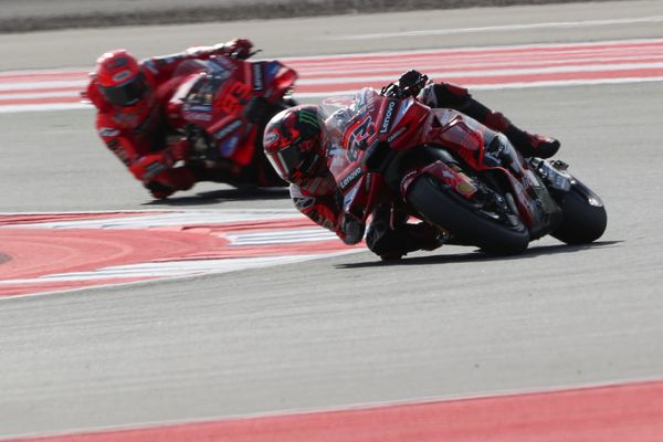Pecco Bagnaia and Marc Marquez, Ducati, MotoGP