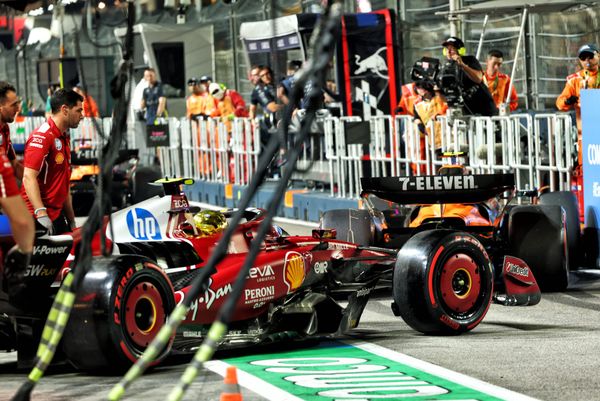 Ferrari's fine amount revealed after Norris pitlane shunt