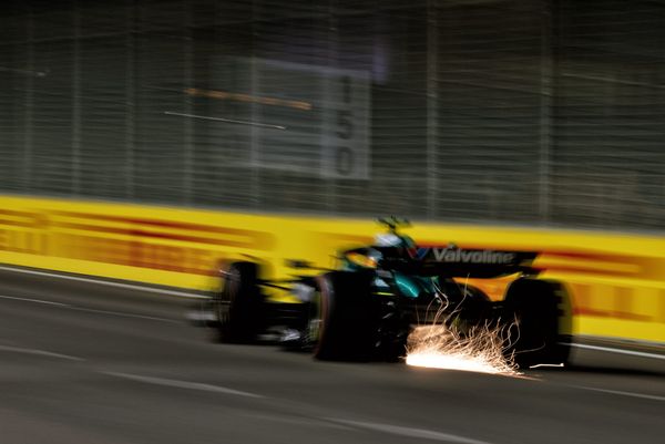 F1 Singapore Grand Prix starting grid after two disqualifications