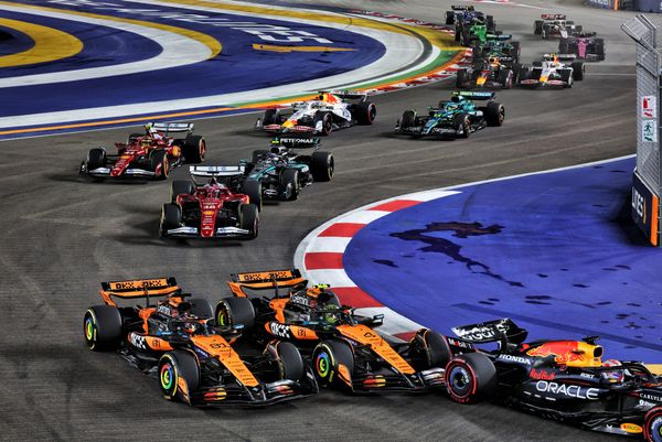 McLaren's 'not fair' start clash overshadows constructors' title win