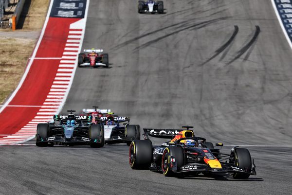 F1 United States Grand Prix sprint race results