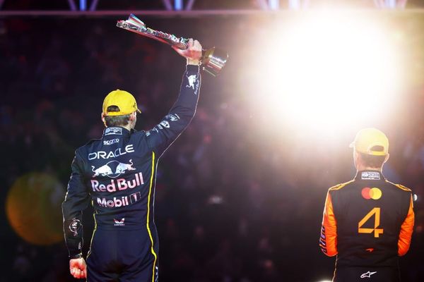 Max Verstappen and Lando Norris, F1