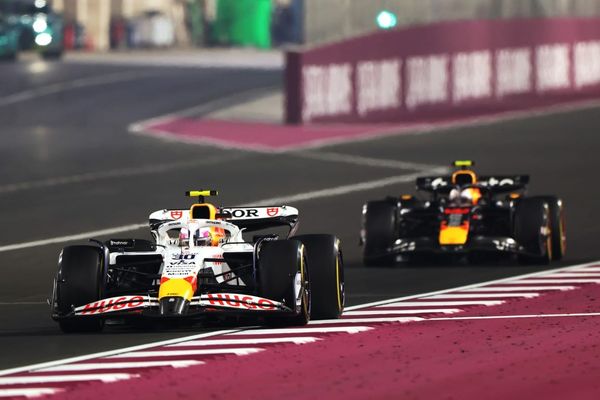 Liam Lawson, Racing Bulls, and Yuki Tsunoda, Red Bull, F1