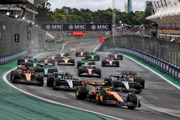 Brazilian Grand Prix F1 sprint race results