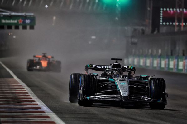 F1 Las Vegas Grand Prix starting grid