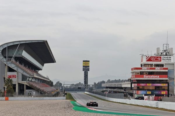 Barcelona F1 test
