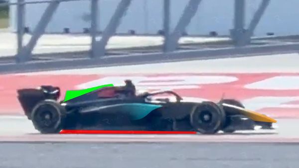 Audi F1 shakedown