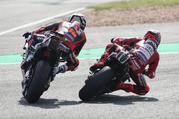 Acosta gets first MotoGP win after Marquez penalised
