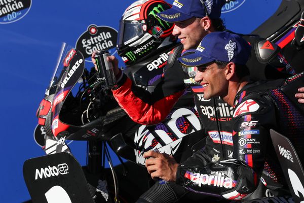 Aprilia 1-2 in MotoGP's truncated Brazilian GP