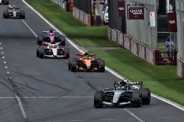 Mercedes and McLaren, F1