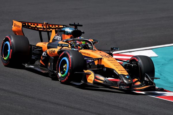 What happened in second practice at F1's Japanese GP