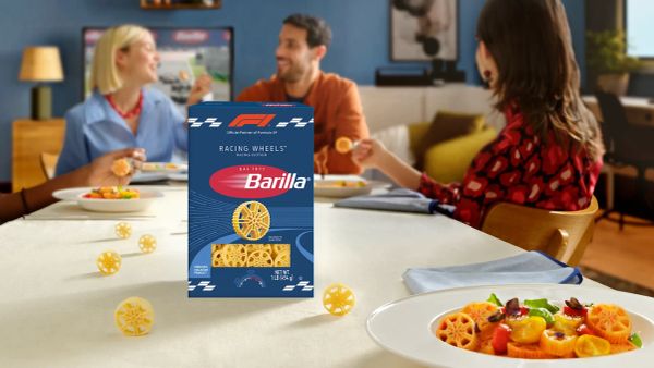 F1 inspires Barilla's new racing wheels pasta design