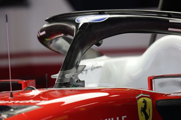 Ferrari F1 halo wing Miami GP