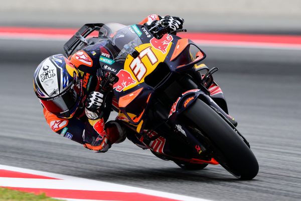 Martin in strife as KTM sets Barcelona MotoGP pace
