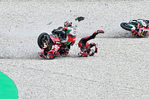 Zarco issues injury update after frightening Barcelona MotoGP crash