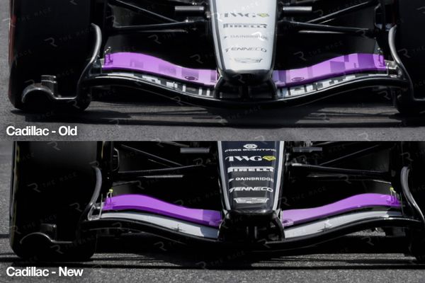 Cadillac brings first-ever major F1 upgrade