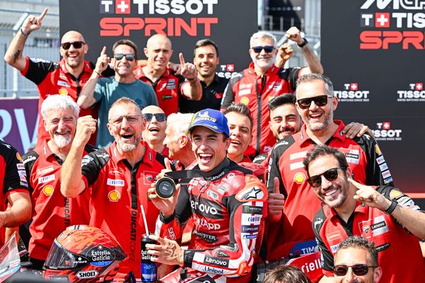 Marquez dominates for first MotoGP win since surgery