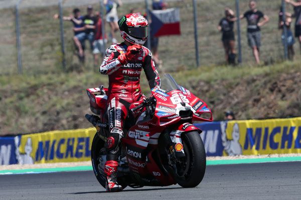Bagnaia gets first 2026 race win, Bezzecchi crashes again