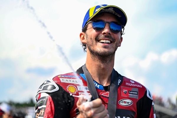 Bagnaia gets first 2026 race win, Bezzecchi crashes again