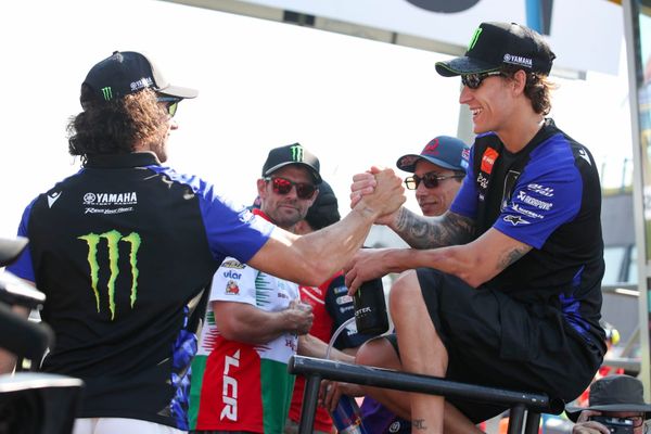Alex Rins and Fabio Quartararo, Yamaha, MotoGP