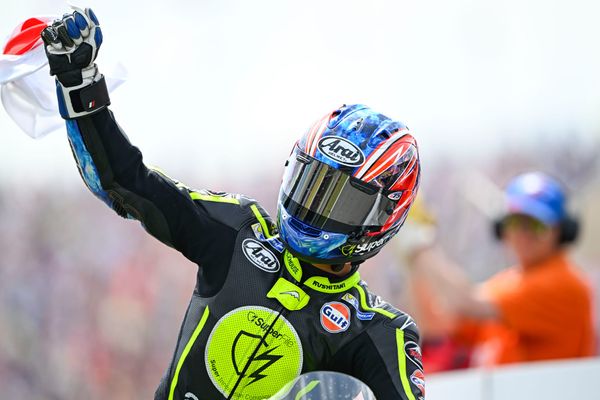 Ogura takes maiden MotoGP win, Bezzecchi hospitalised after crash