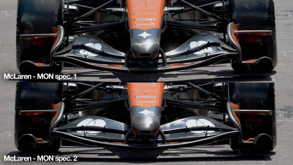 Where McLaren stands with new front wing after removing it again