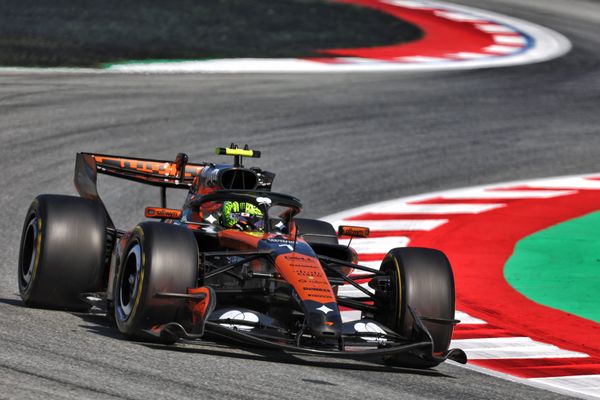 McLaren back on the pace as Norris heads Russell in Barcelona FP2