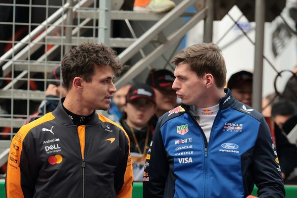 Norris's reaction to Verstappen's McLaren links