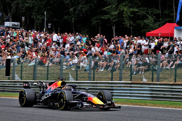 Verstappen tops F1 practice at Spa for first time in 2026