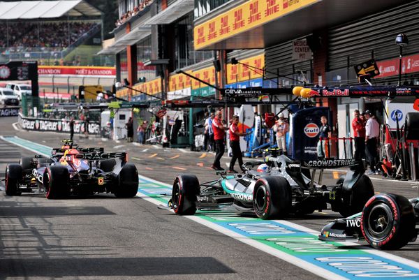 Belgian Grand Prix 2026 F1 qualifying results