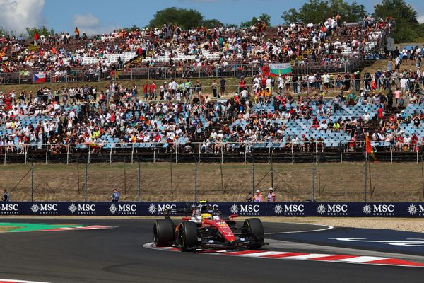 What happened in red-flagged second Hungarian GP practice