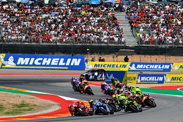 Marquez regains MotoGP title ground with Aragon sprint win