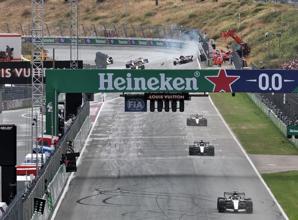 F1's Dutch GP red-flagged after monster Verstappen crash