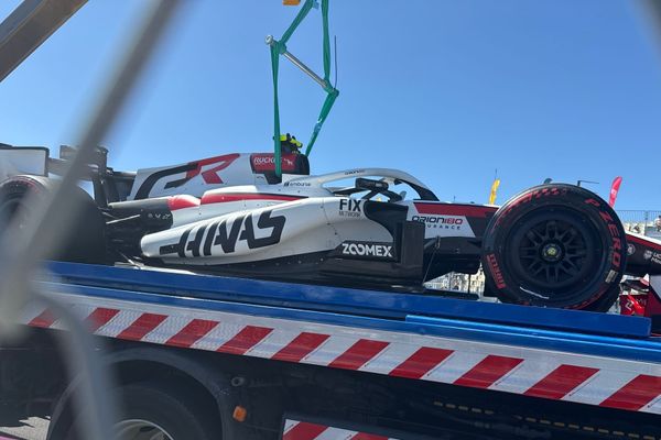 What it's like watching an F1 crash unfolding in front of you