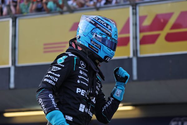 Antonelli crashes in Baku qualifying as Russell takes crushing pole