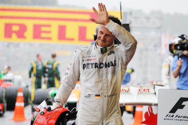 Unique items from Schumacher and Senna's careers auctioned