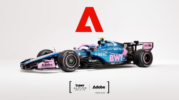 Adobe makes first move into F1 with Alpine deal