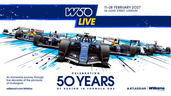 Williams to stage London display for 50th anniversary celebrations